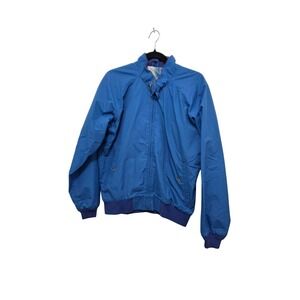 VTG L.L. Bean Freeport Maine Men's Y2k 80s Blue Lightweight Windbreaker Jacket P